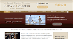 Desktop Screenshot of elissagoldberg.com